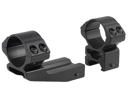 Hawke 2" Extension 30mm 2 Piece Weaver Cantilever Scope Rings - High