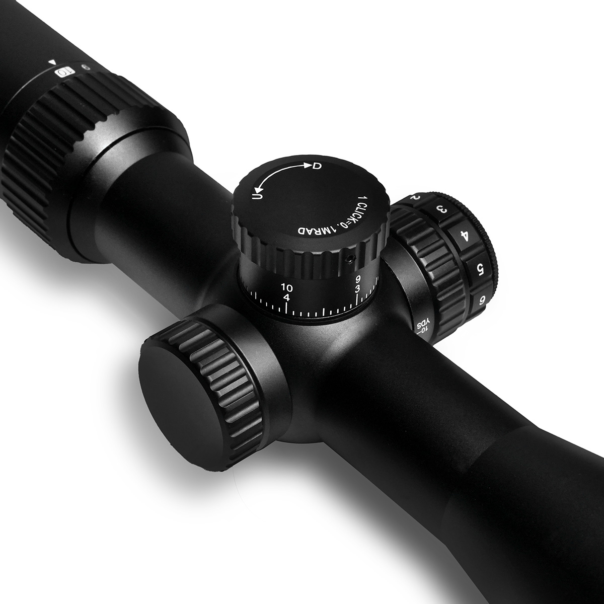 WULF Hurricane Compact Pro 3-10x40 SFP IR HFT 0.1MRAD 30mm Rifle Scope