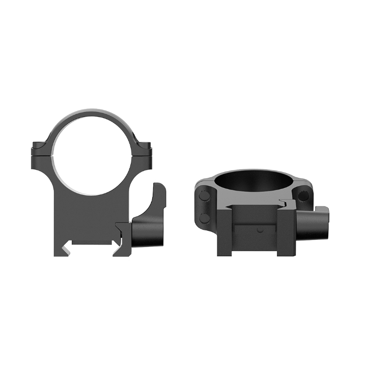 Vector Optics 30mm Steel Weaver QD Rifle Scope Rings - 1.25" Medium Profile