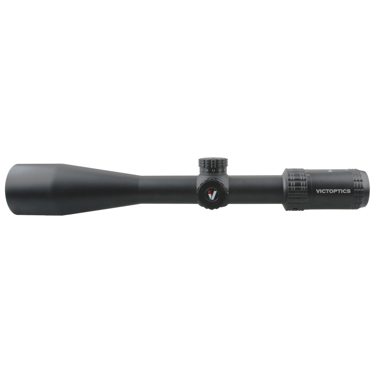 Victoptics S4 6-24x50 SFP 1/10 MRAD Non IR MDL Rifle Scope - Includes Picatinny Mounts
