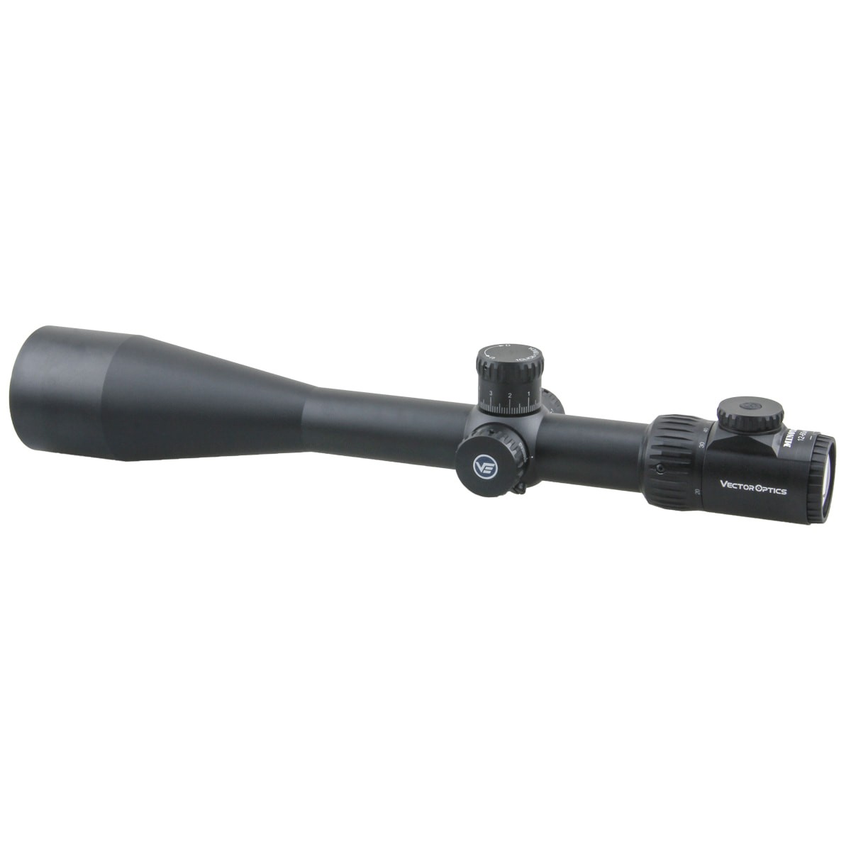 Vector Optics Minotaur 12-60x60 Gen II DOT SFP Riflescope with 34mm Picatinny High Rings