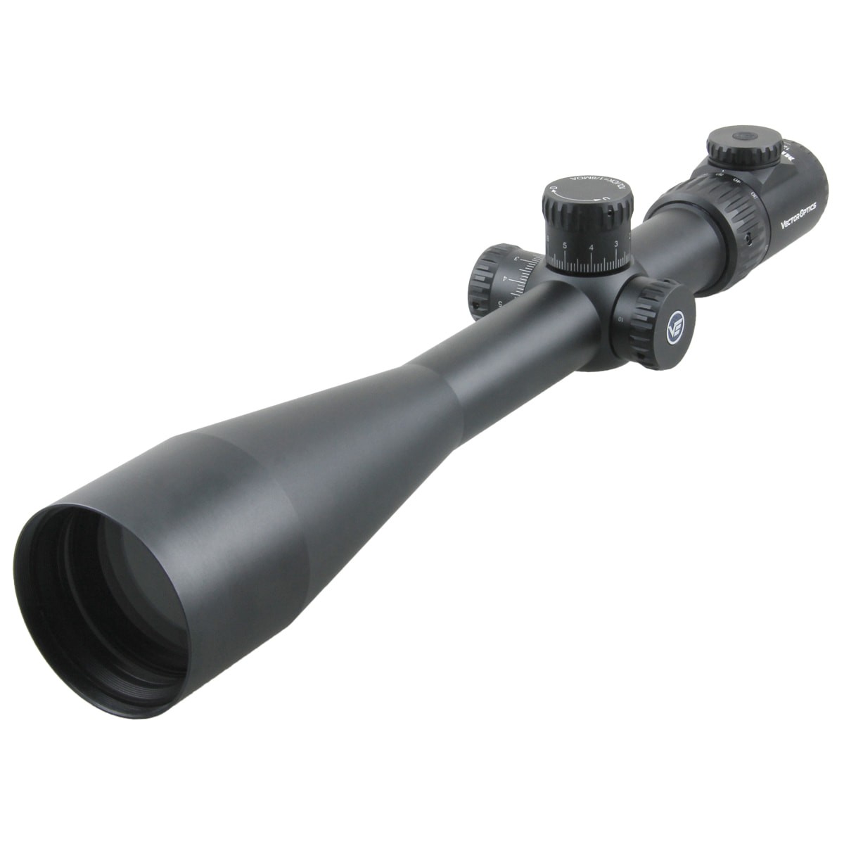 Vector Optics Minotaur 12-60x60 Gen II DOT SFP Riflescope with 34mm Picatinny High Rings