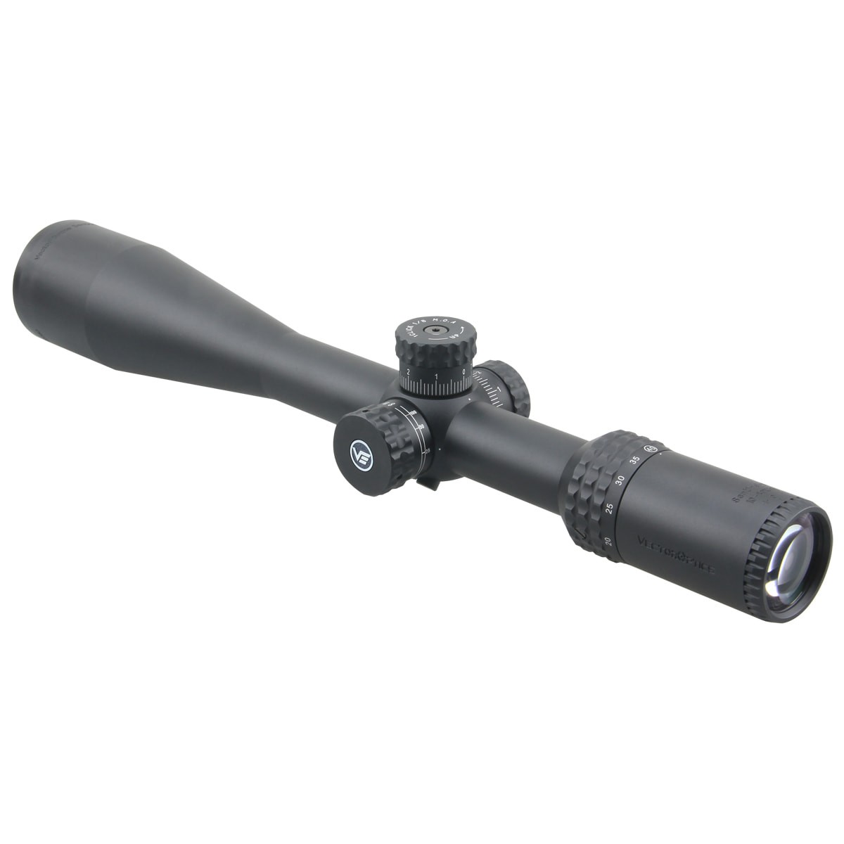 Vector Sentinel-X 10-40x50 Side Focus Airgun/Rimfire Benchrest Reticle inc Free Mounts