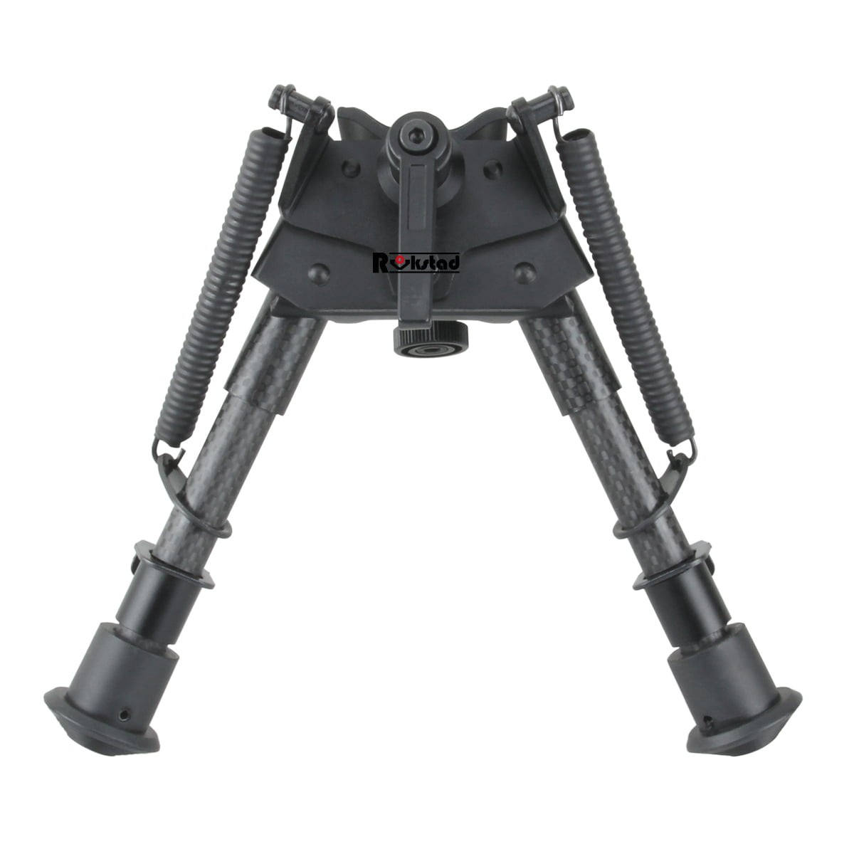 Rokstad 6-9 inch Swivel Bipod for Q/D Swivel with Lever Lock and  Carbon Fibre Legs 