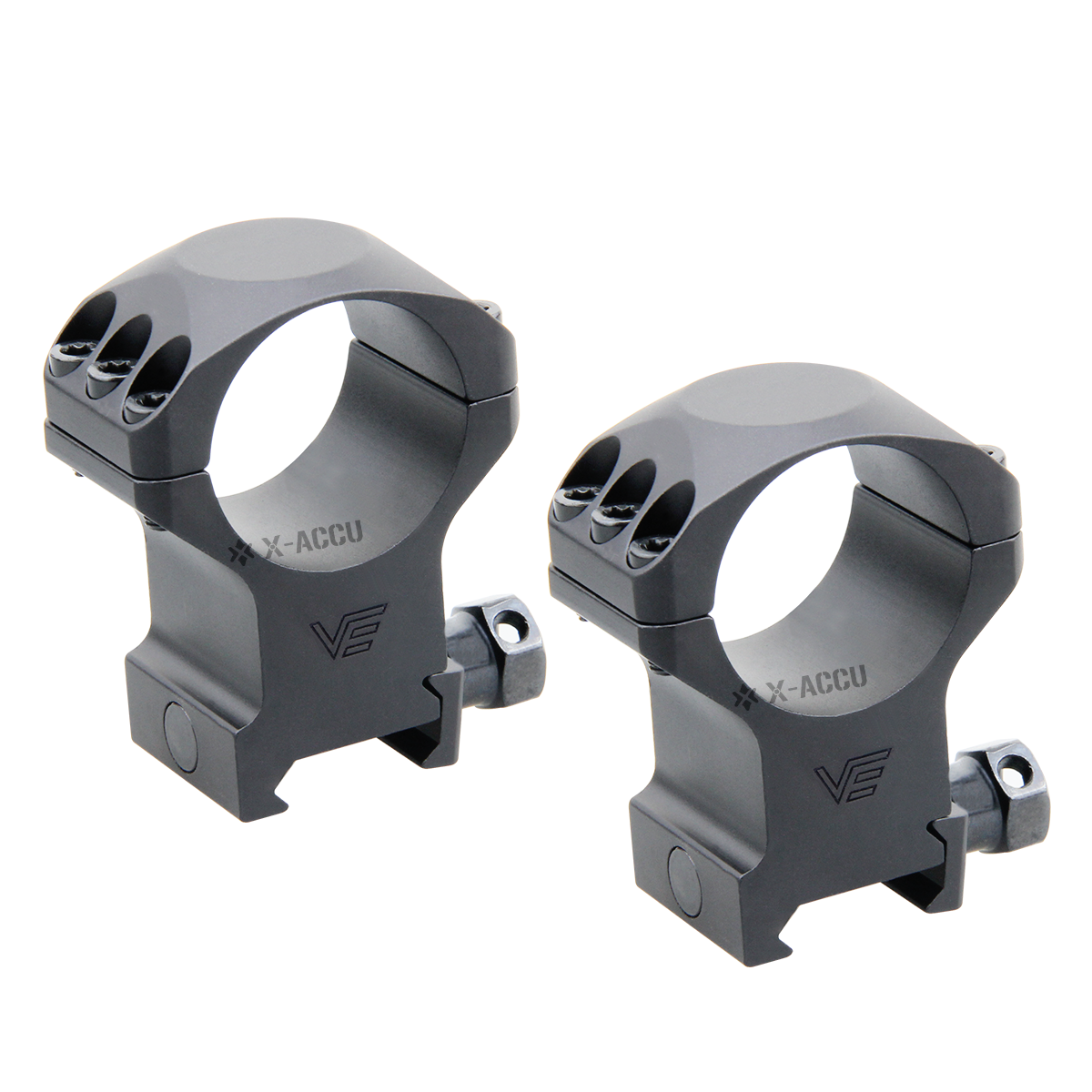 Vector Optics X-Accu 30mm Heavy Duty High Picatinny Rings