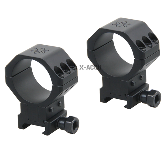 Vector Optics X-ACCU 34mm Adjustable Elevation Picatinny Rings