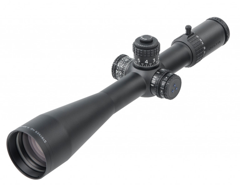 Delta STRYKER 5-50x56 SFP DLS-3 MOA/MOA Locking Turret Rifle Scope