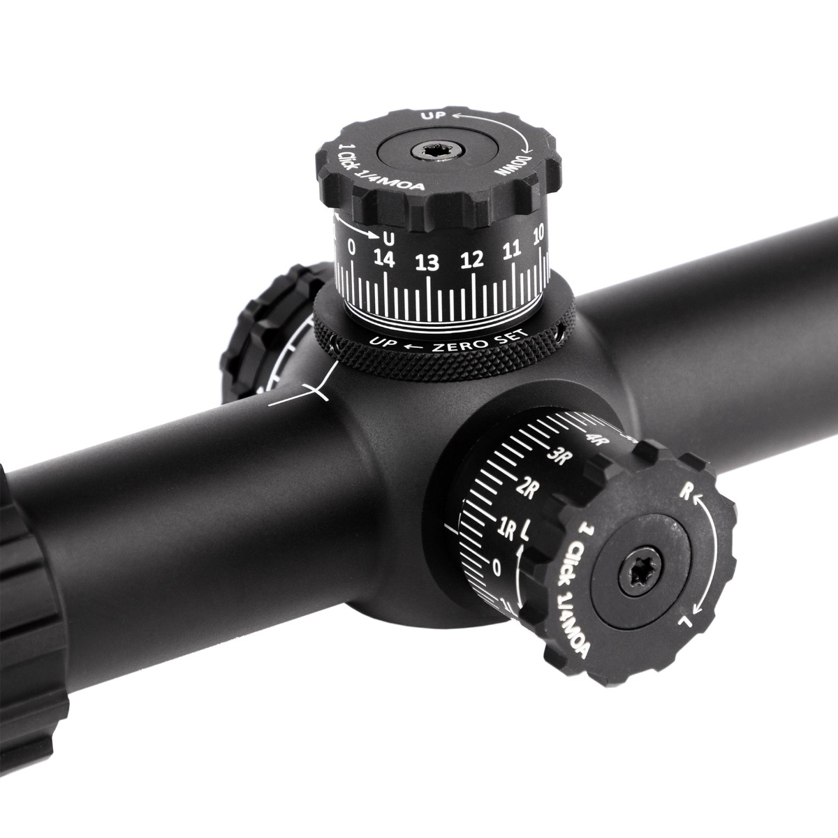 Sightron S-TAC 4-20x50 FFP Illuminated MOA-3 1/4 MOA Zero Stop Rifle Scope 