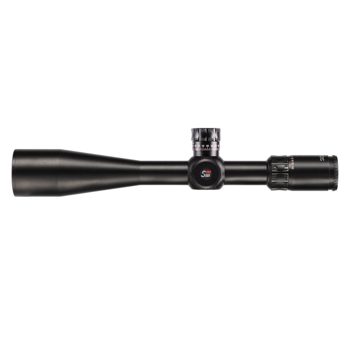 Sightron SIII Precision Long Range 6-24x50 Zero Stop IR Rifle Scope