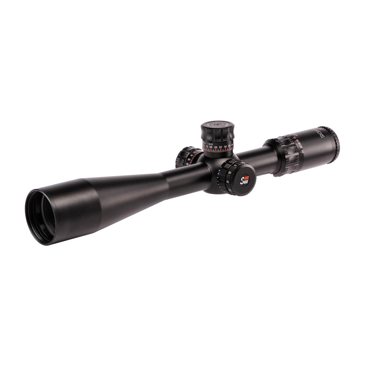 Sightron SIII 6-24x50 Precision Long Range IR Zero Stop MH-5 30mm Rifle Scope