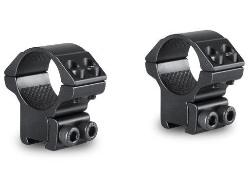 Hawke 1" Medium 2 Piece Match Mounts 9-11mm Scope Rings