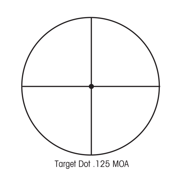 Sightron SII 36x42 SFP BRD MOA Non IR Rifle Scope Reticle