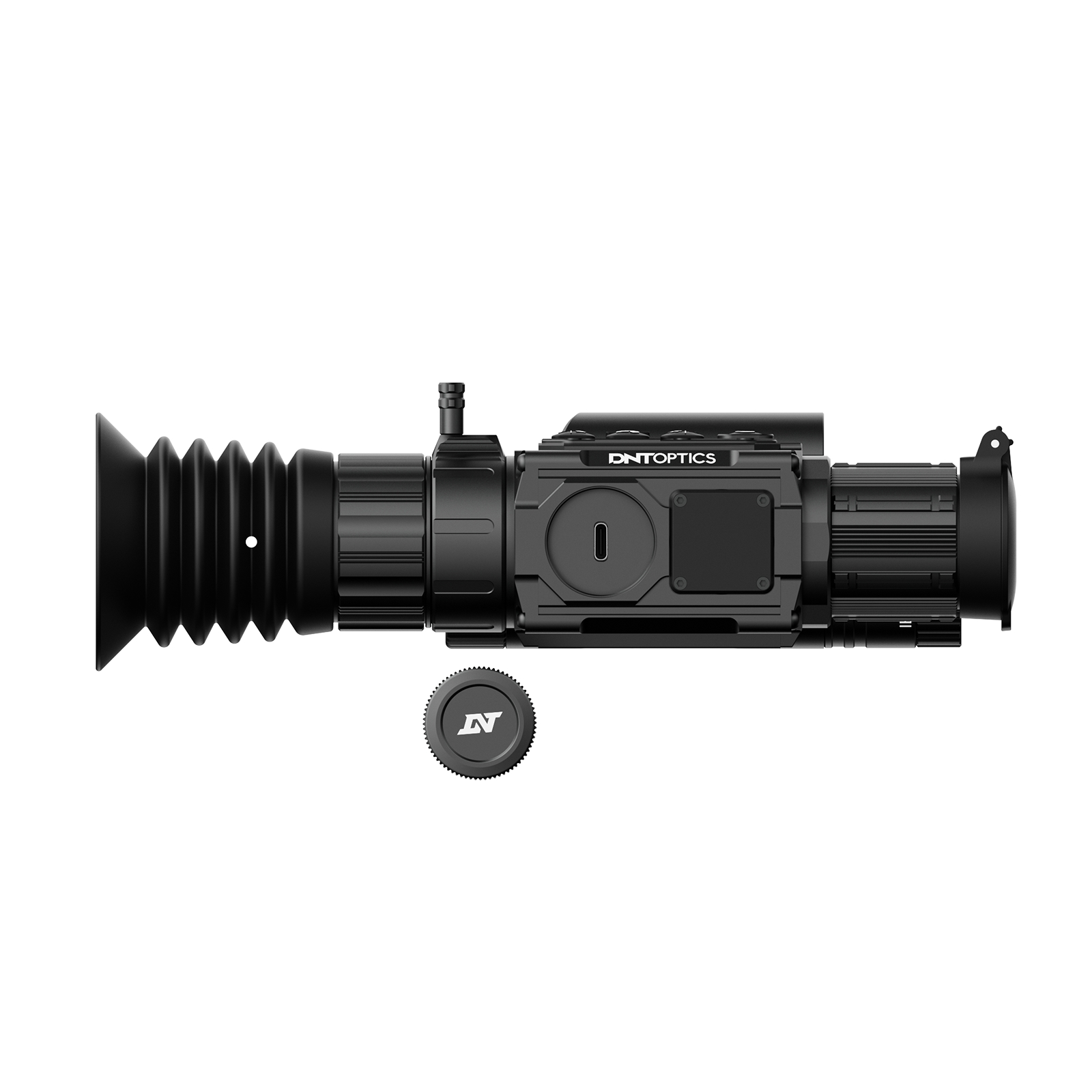 DNT Optics ZULUS HD ZHD312R V2 - 3-12X Digital Night Vision Scope With LRF And Ballistic Calculator (Includes PM20L Picatinny Rail)