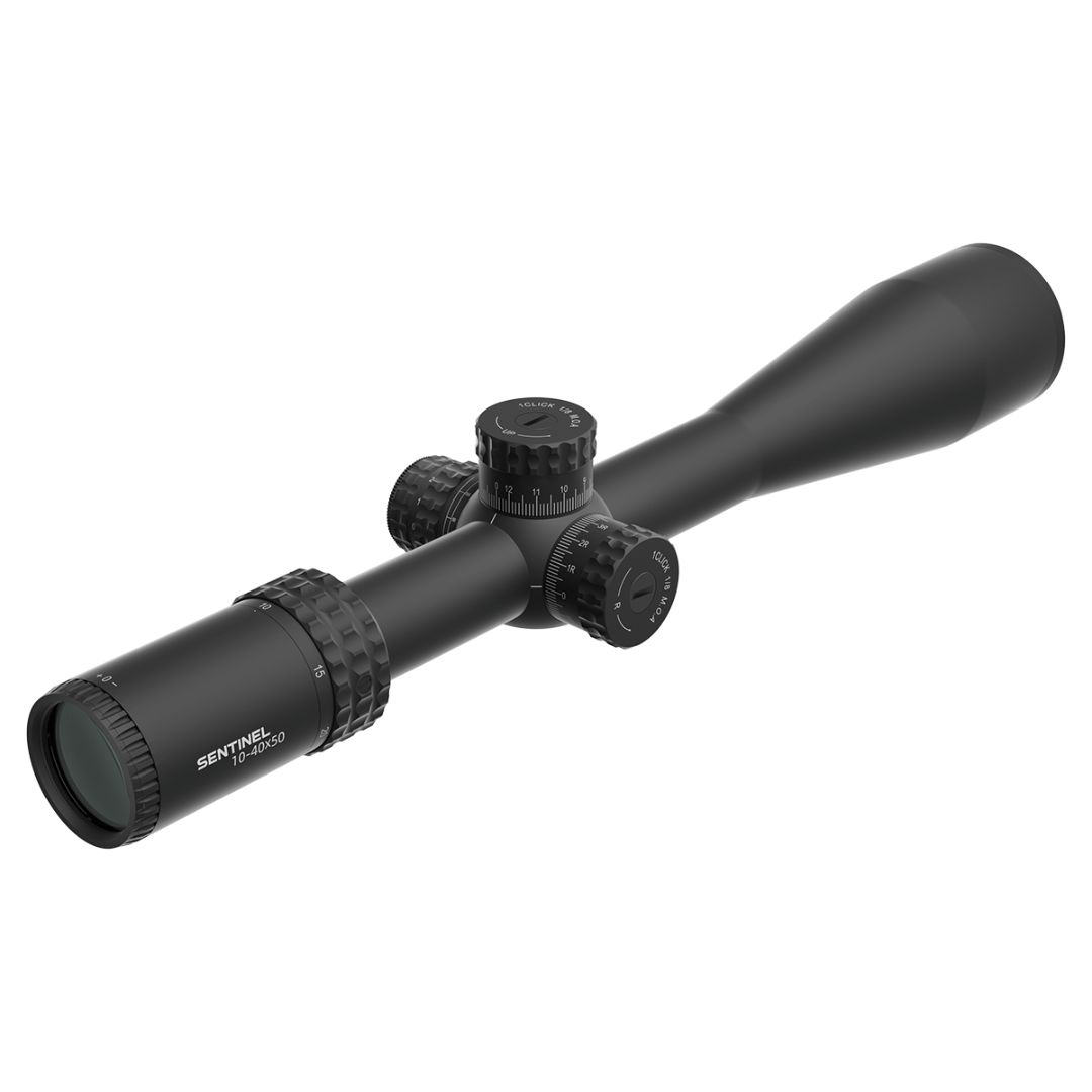 Vector Optics Sentinel-X Pro 10-40x50 IR COM-25M 1/8 MOA SFP Rifle Scope