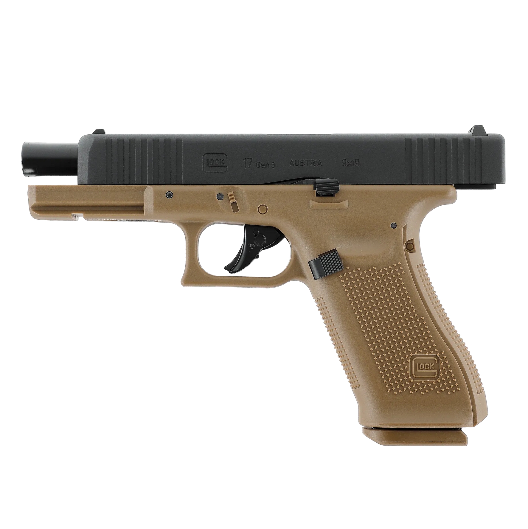 Umarex Glock 17 Gen5 18 Round Air Pistol (.177 / BB) - Coyote Brown