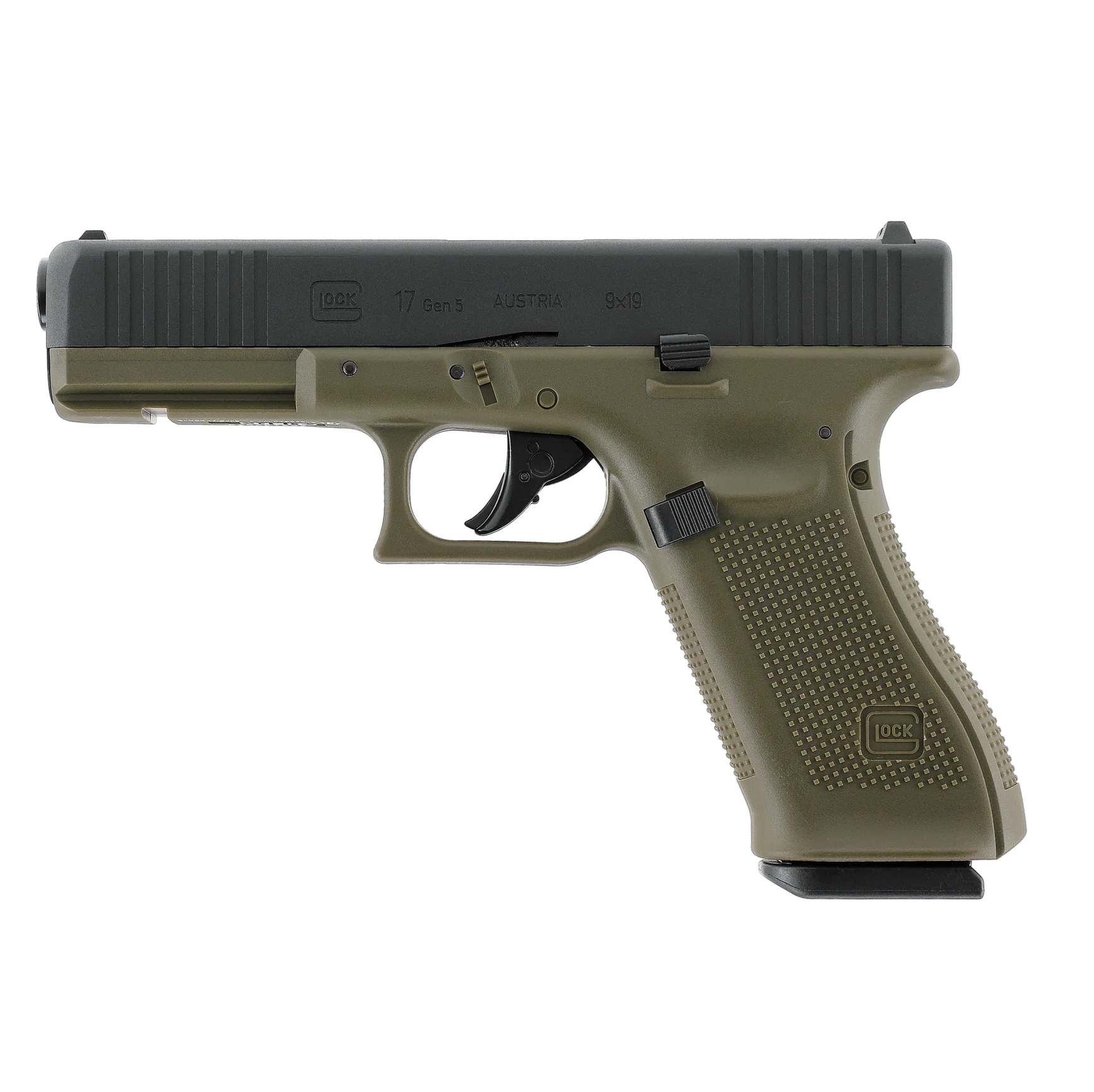 Umarex Glock 17 Gen5 18 Round Air Pistol (.177 / BB) - Battlefield Green
