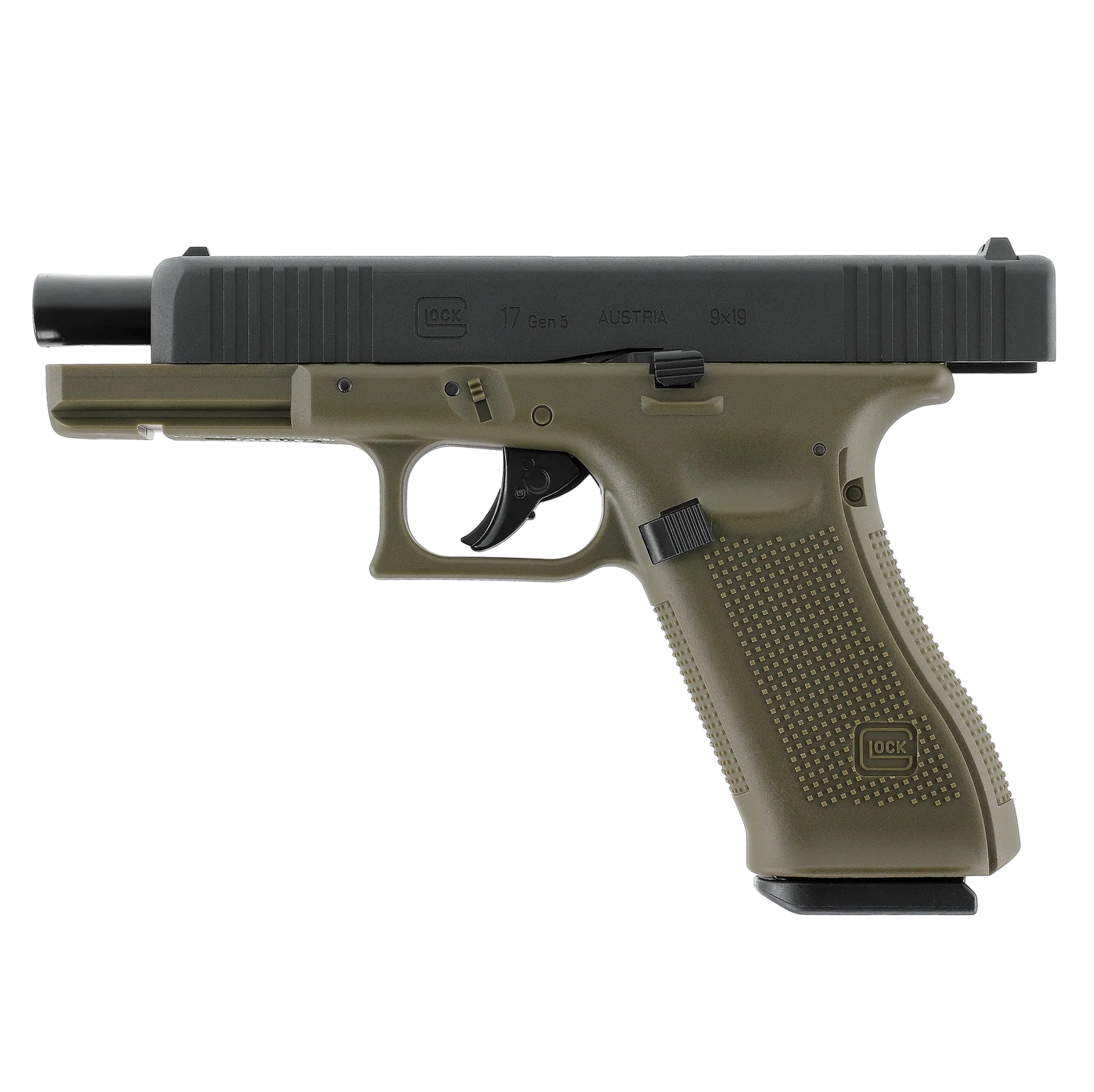 Umarex Glock 17 Gen5 18 Round Air Pistol (.177 / BB) - Battlefield Green