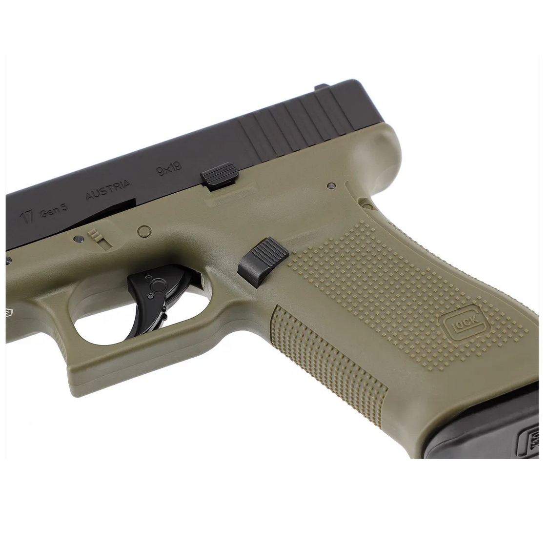 Umarex Glock 17 Gen5 18 Round Air Pistol (.177 / BB) - Battlefield Green