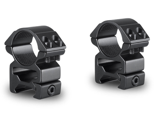 Hawke Match Mount 1 inch 2 Piece Quick Peep High Weaver Scope Rings