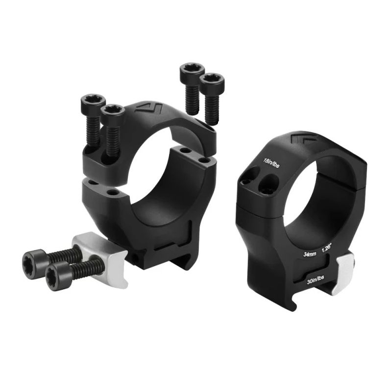 Arken Optics Halo Ti 30mm Rifle Scope Rings - 1.26'' / Medium