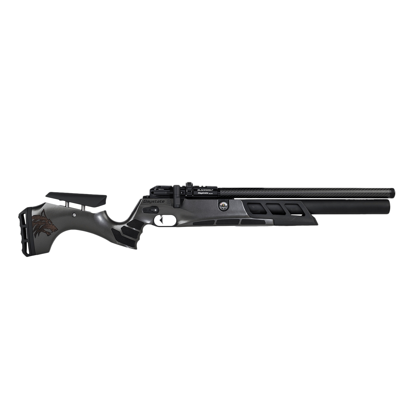 Daystate Black Wolf Cylinder Air Rifle - Carbon Grey