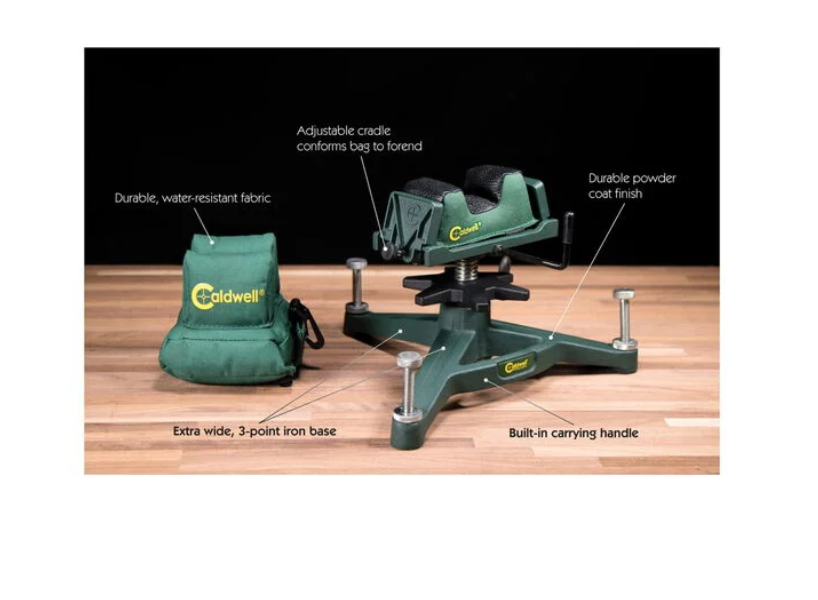 Caldwell Rock Deluxe Shooting Rest and Rear Bag Combo
