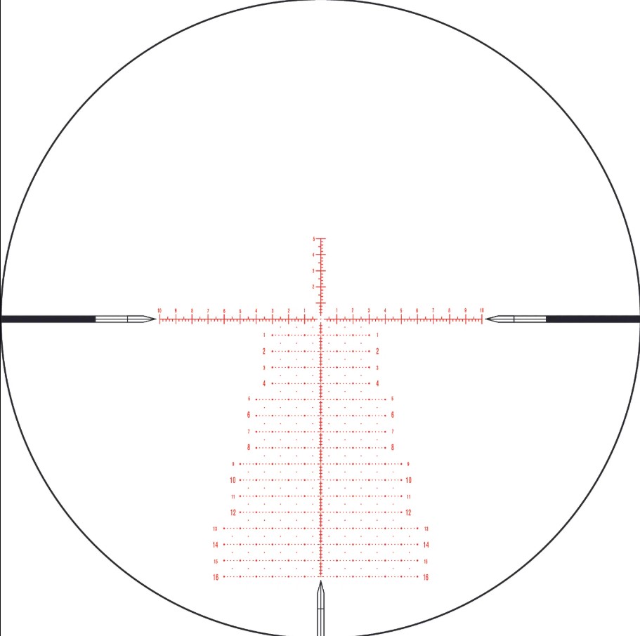 WULF Defender 2.0 ED 5-25x56 FFP W-MIL5 0.1 MRAD Rifle Scope