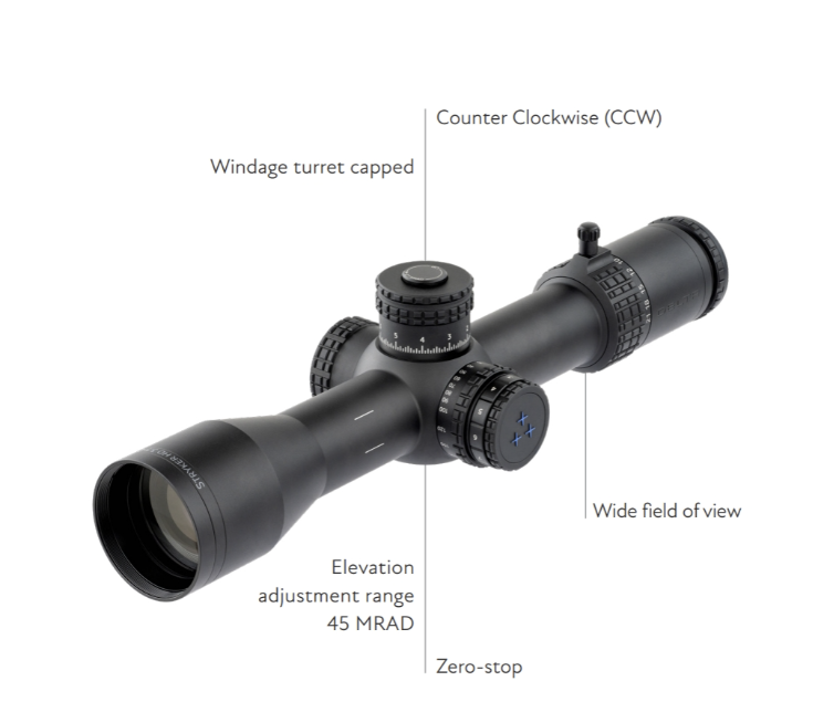 ** FACTORY PRICE DROP ** Delta Optical Stryker HD 3.5-21x44 FFP IR DLR-3 0.1MRAD 34mm Rifle Scope