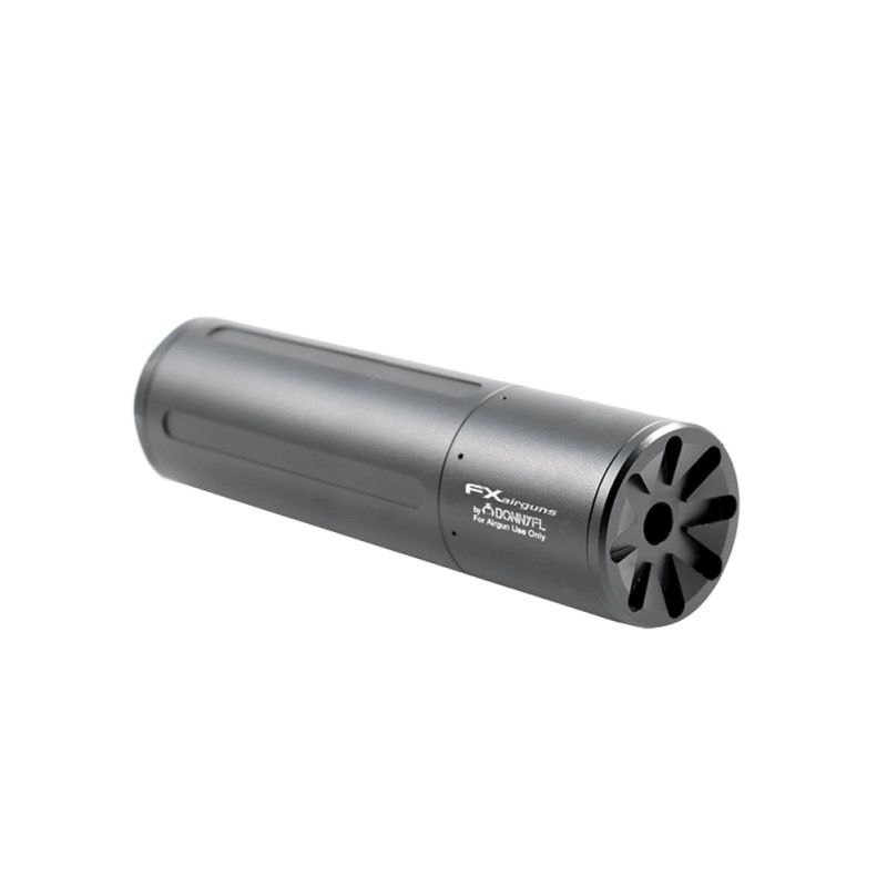 DonnyFL FX Airgun Pro 1.38in x 5in Size 22-25 Silencer - .177 - .22 Calibre 1/2x20Unf