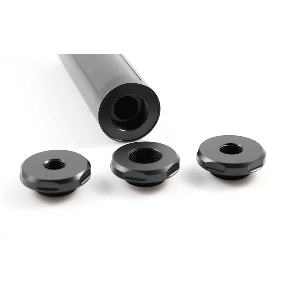 DonnyFL Tatsu 1.6in x 4.25in Size 25 Silencer - .22 Calibre 1/2x20Unf