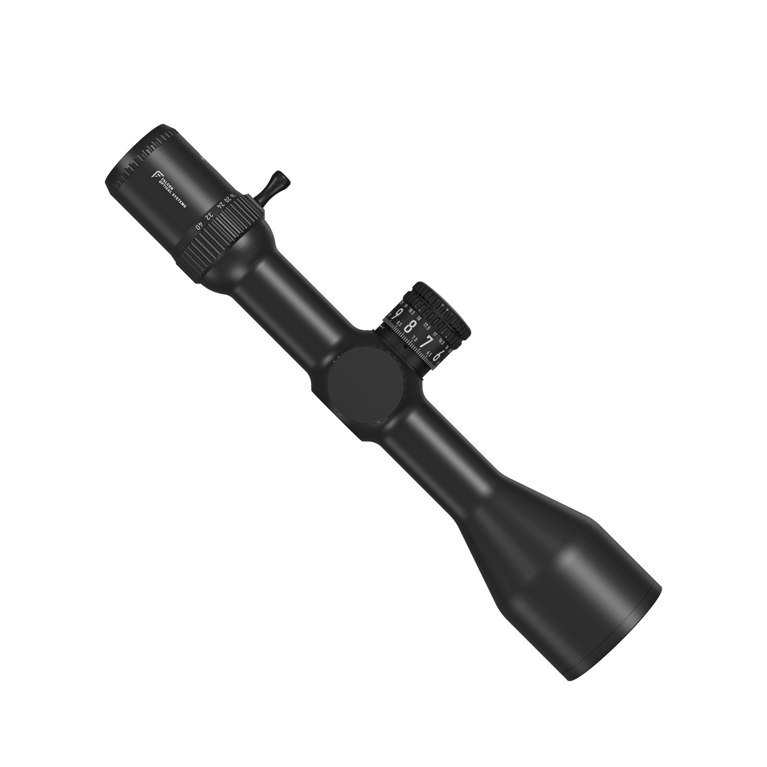  Falcon S40i+ 4-40x58i FFP ED IR 0.1MRAD 34mm Competition Rifle Scope