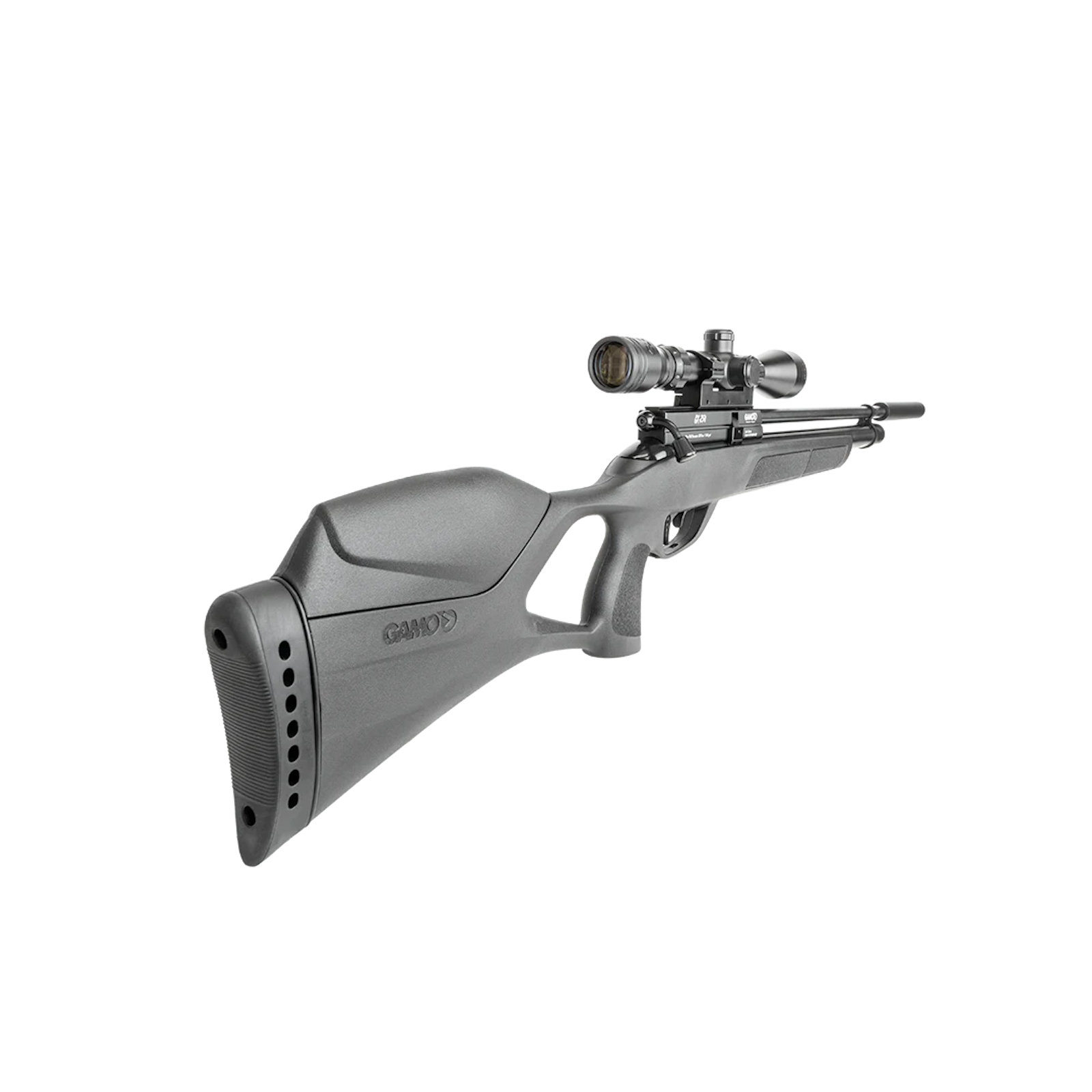 Gamo GX-250 PCP Air Rifle Package - Includes Scope, Mounts and Silencer