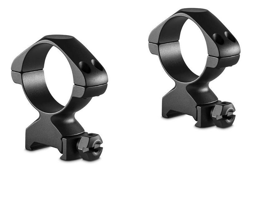 Hawke 34mm Steel Precision Weaver/Picatinny Rifle Scope Mount Rings - MEDIUM