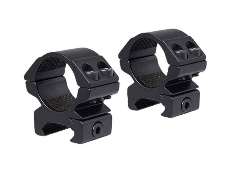 Hawke Match Mount 1 inch 2 piece Medium Weaver Scope Rings – 22113