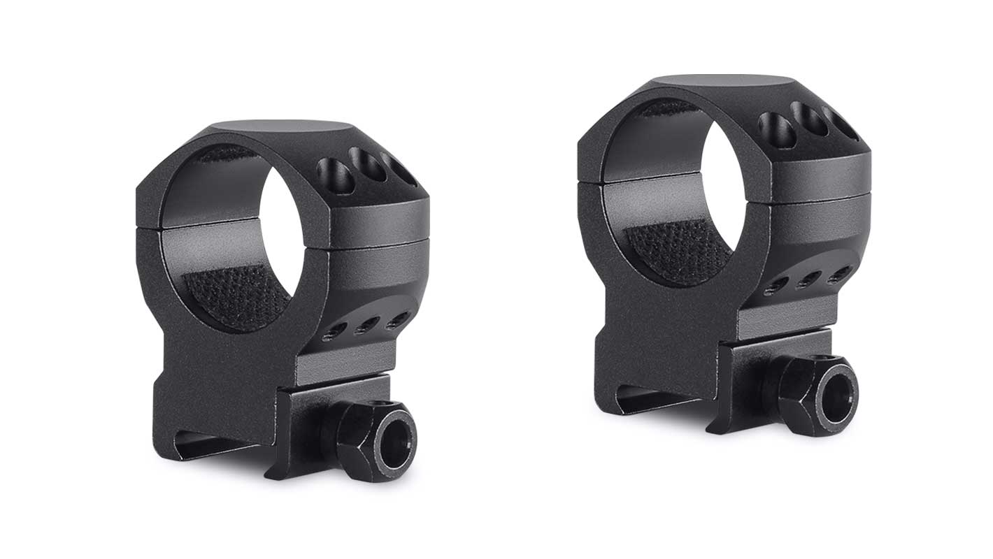 Hawke Tactical Ring Mounts 30mm 2pc Weaver - High