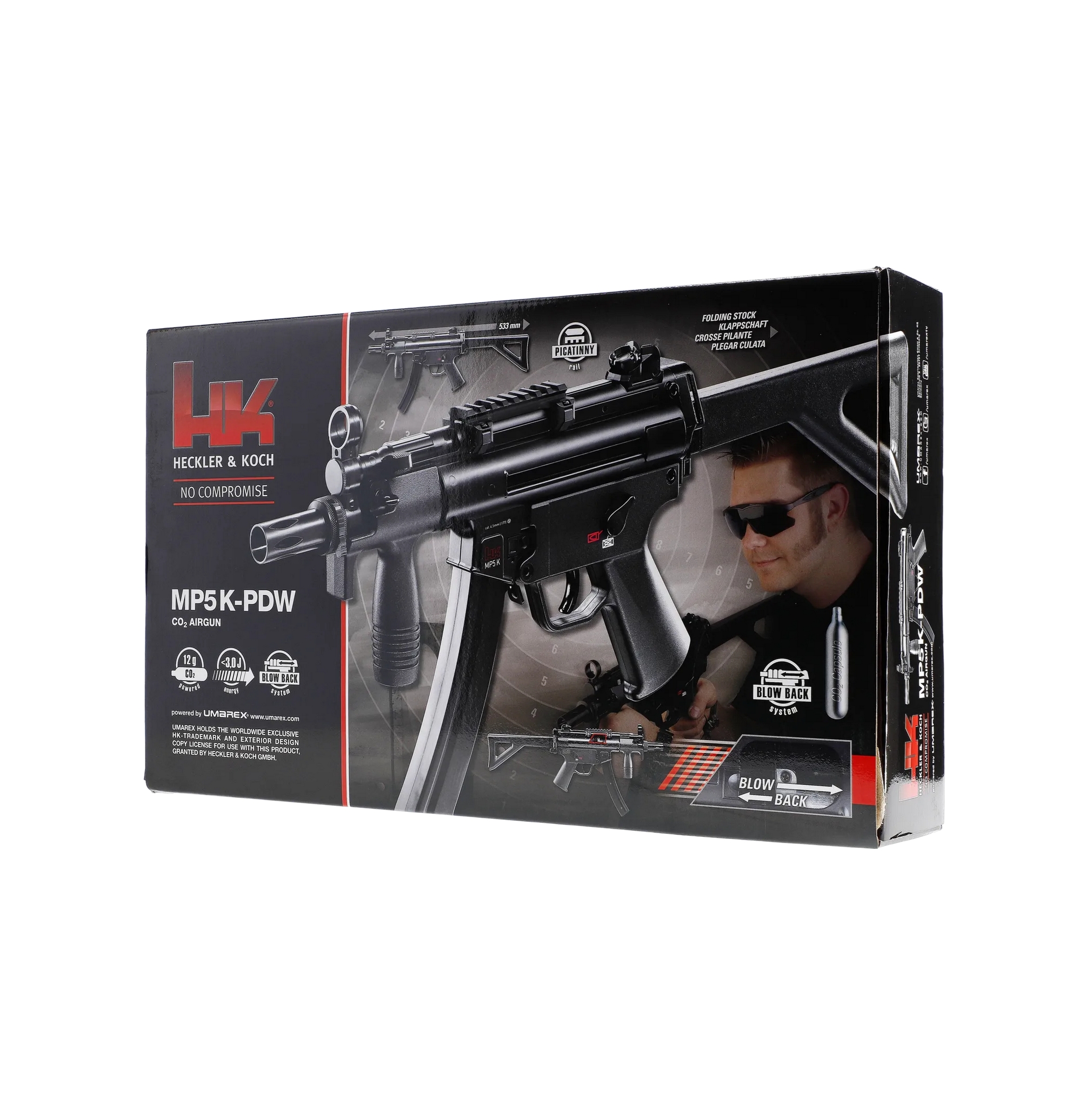 Umarex Classic Heckler & Koch MP5 K-PDW Air Rifle (.177 BB Blowback)