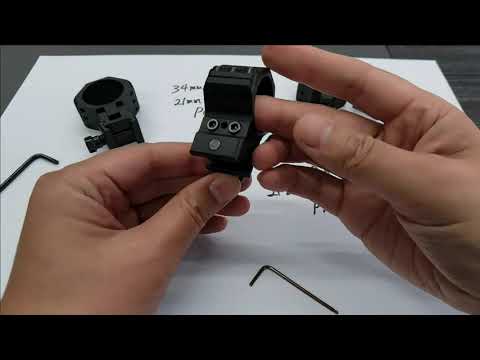 How to Resolve Scope Elevation Not Enough for Your .22 LR or Airgun? Check The Adjustable Scope Ring