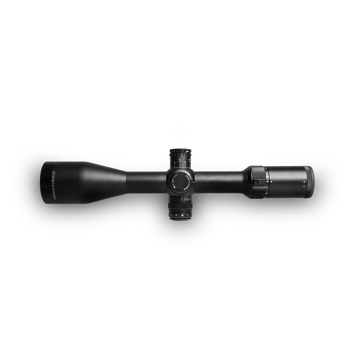 WULF Hurricane 4.5-18x50 SFP Illuminated 0.1MRAD Rifle Scope