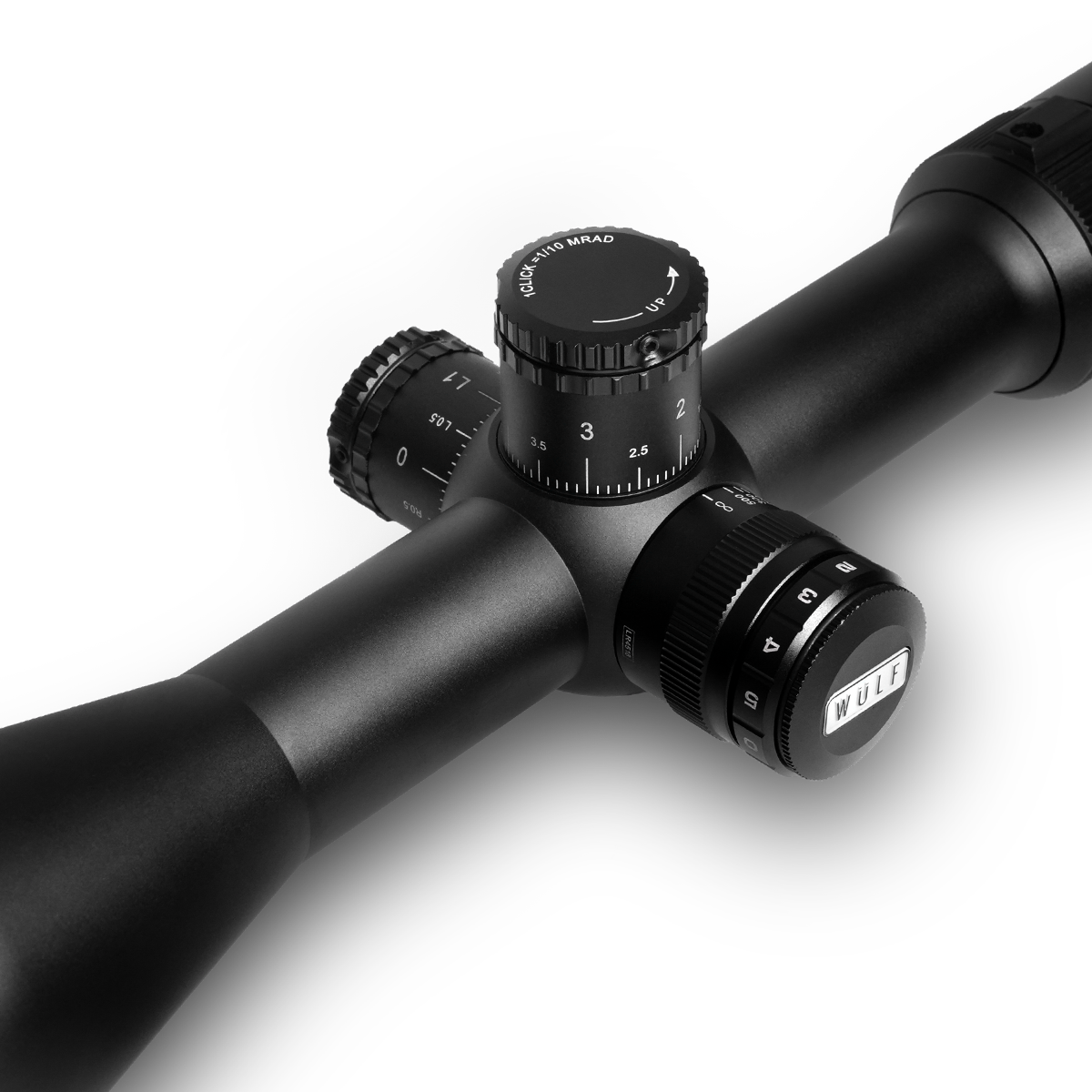 WULF Hurricane 4.5-18x50 SFP Illuminated 0.1MRAD Rifle Scope