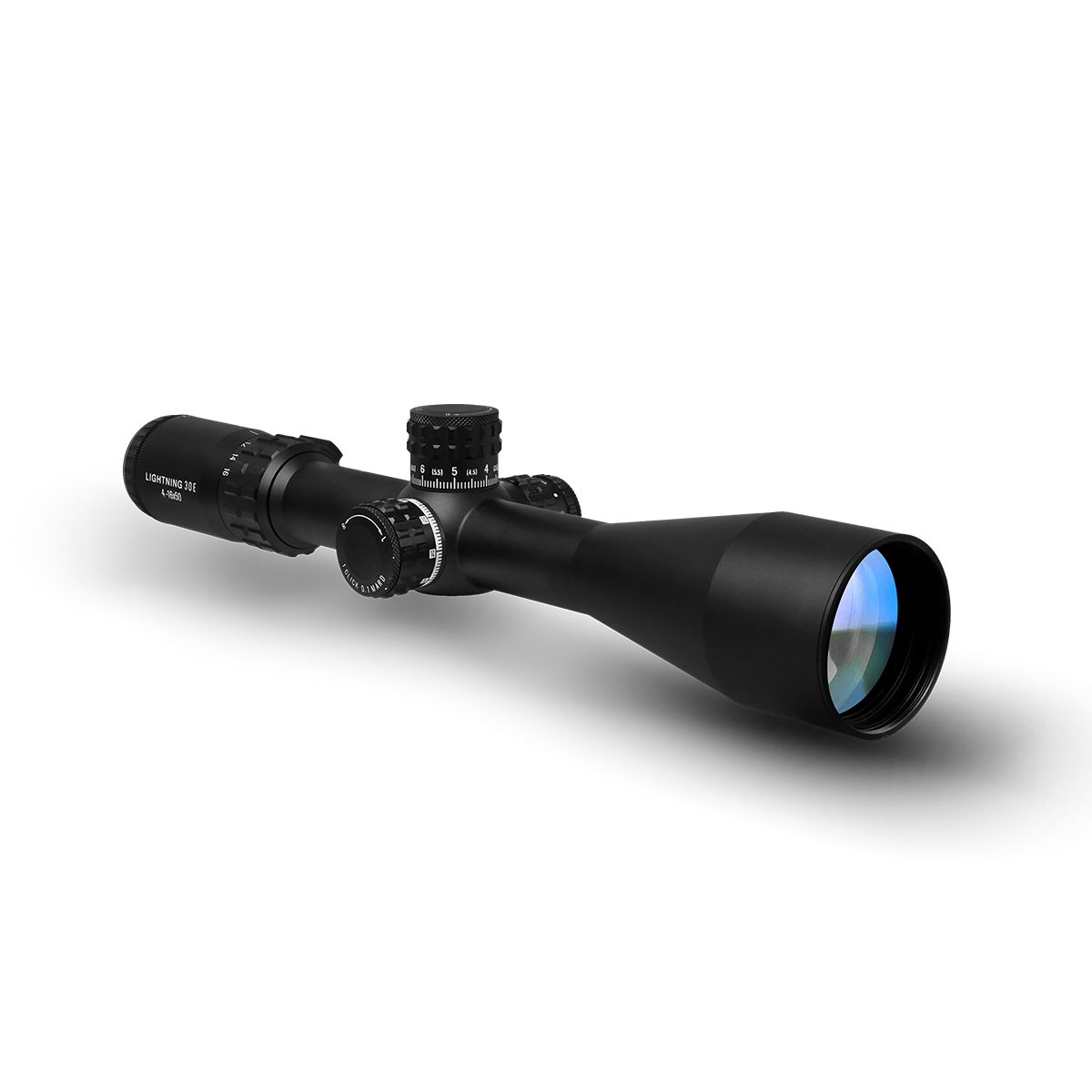 WULF Optics Lightning 30E 4-16x50 SFP IR W-MIL2 0.1MRAD 30mm Rifle Scope