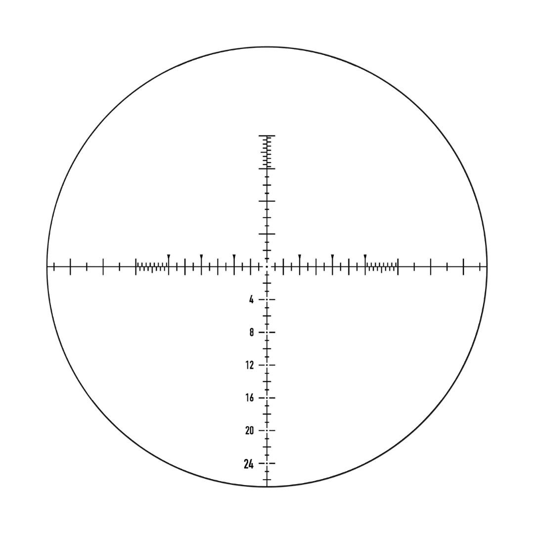 Element Optics Helix Gen II 6-24X50 FFP APR-1C 1/4 MOA 30mm Rifle Scope
