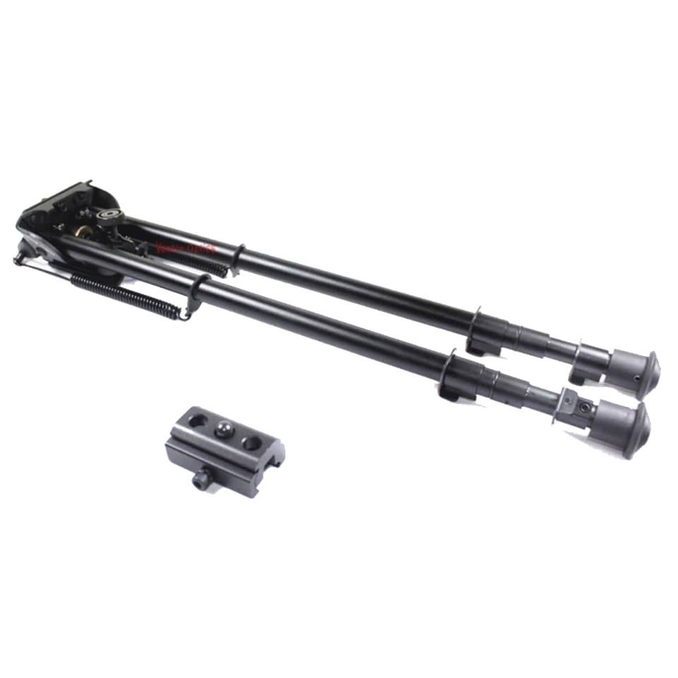 Vector Optics Rokstad Swivels Retractable Bipod with Weaver/Picatinny Rail Adaptor - 15-26"