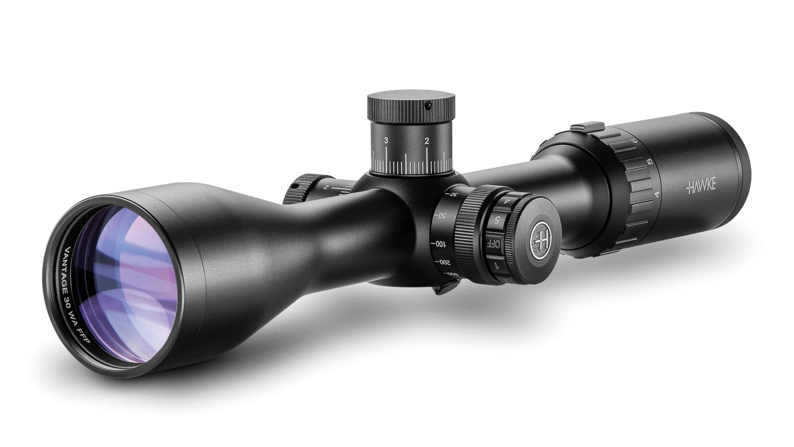 Hawke Vantage 30 WA FFP 4-16x50 Half Mil Dot IR Reticle 30mm Rifle Scope