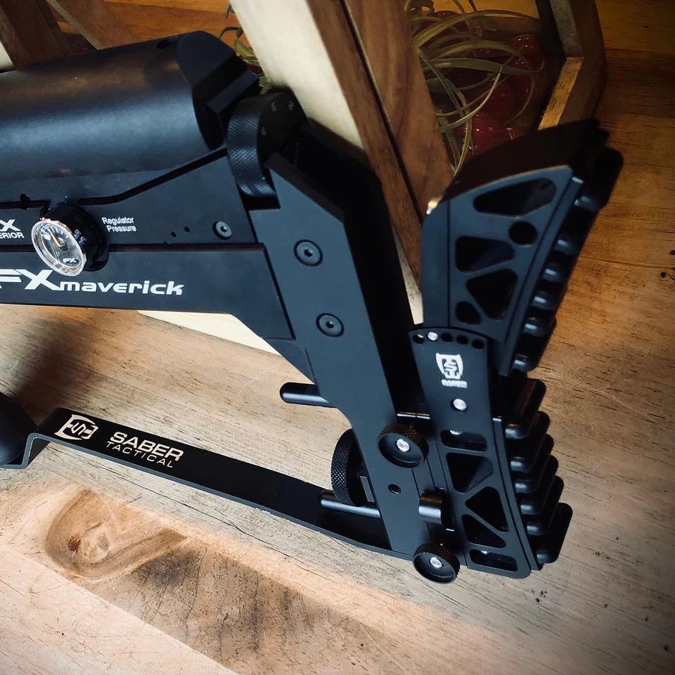 Saber Tactical Adjustable Buttstock