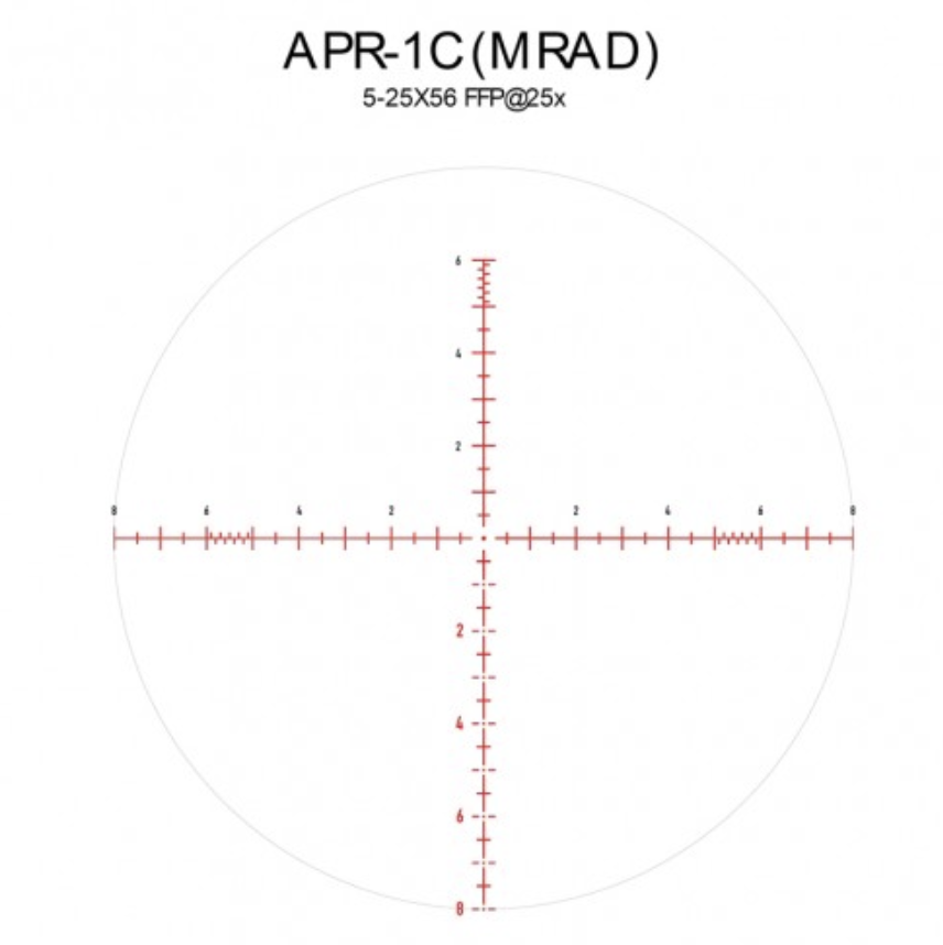 Element Optics Titan 5-25x56 Ffp APR-1C MRAD
