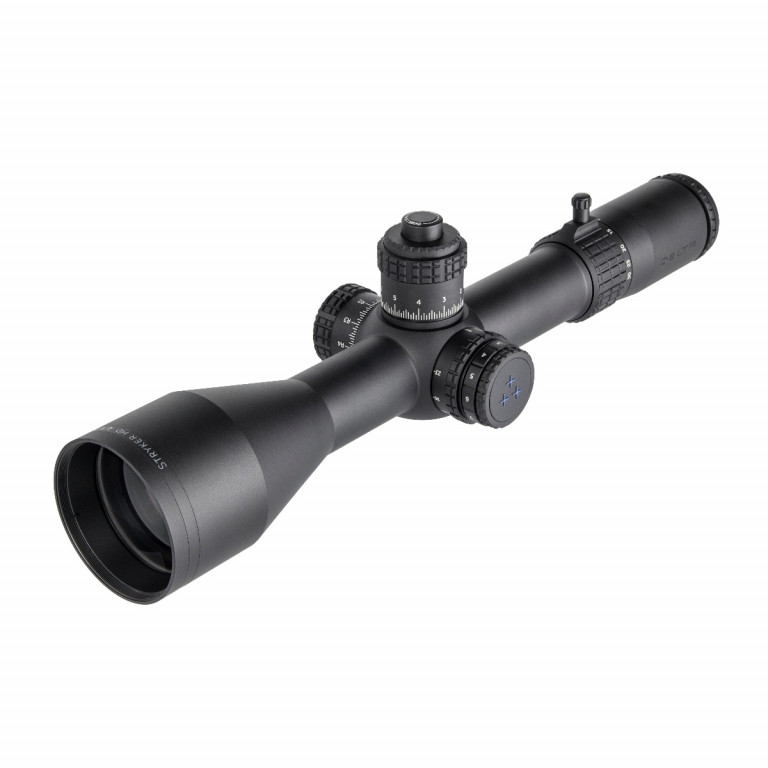 Delta STRYKER ED 4.5-30x56 HD FFP IR Mil Mil Zero Stop LOCKING TURRET Rifle Scope - LRD-1P