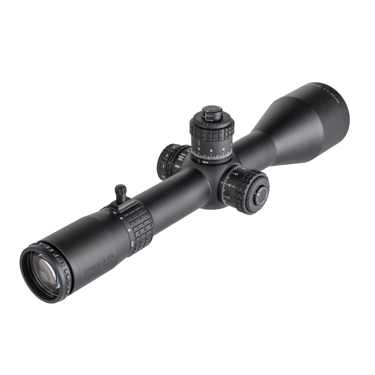 Delta STRYKER ED 4.5-30x56 HD FFP IR Mil Mil Zero Stop LOCKING TURRET Rifle Scope - DLR-1