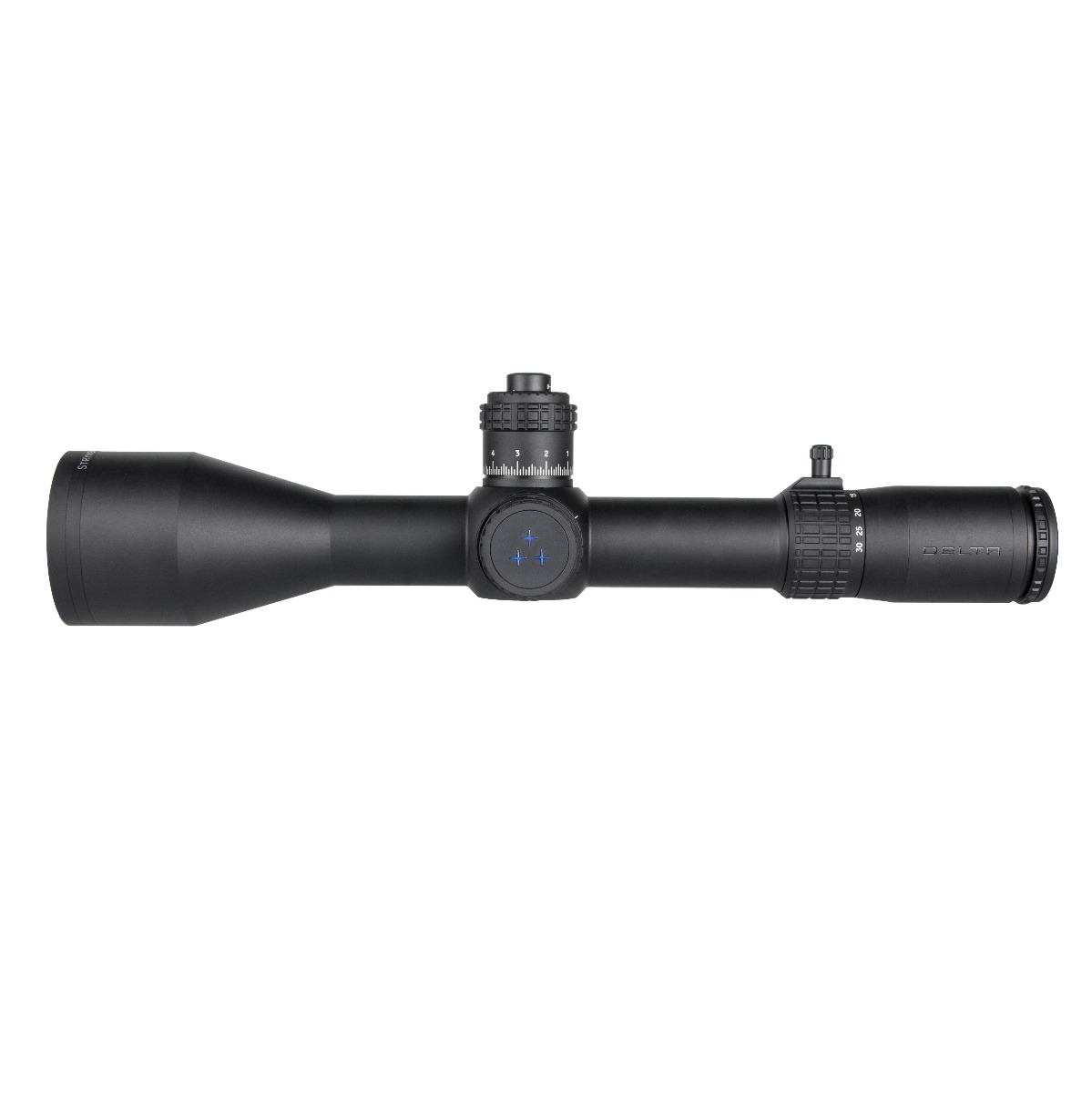 Delta STRYKER ED 4.5-30x56 HD FFP IR Mil Mil Zero Stop LOCKING TURRET Rifle Scope - LRD-1P