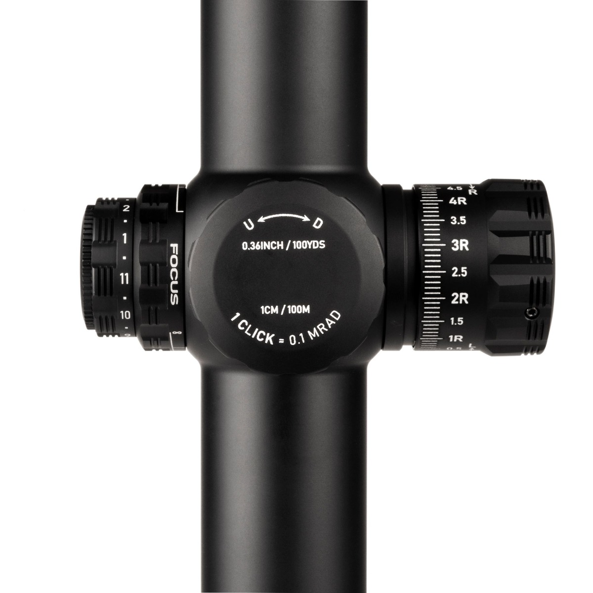 Sightron SVIII ED 5-40x56 FFP Zero Stop 0.1 Mrad Illuminated LRM Rifle Scope