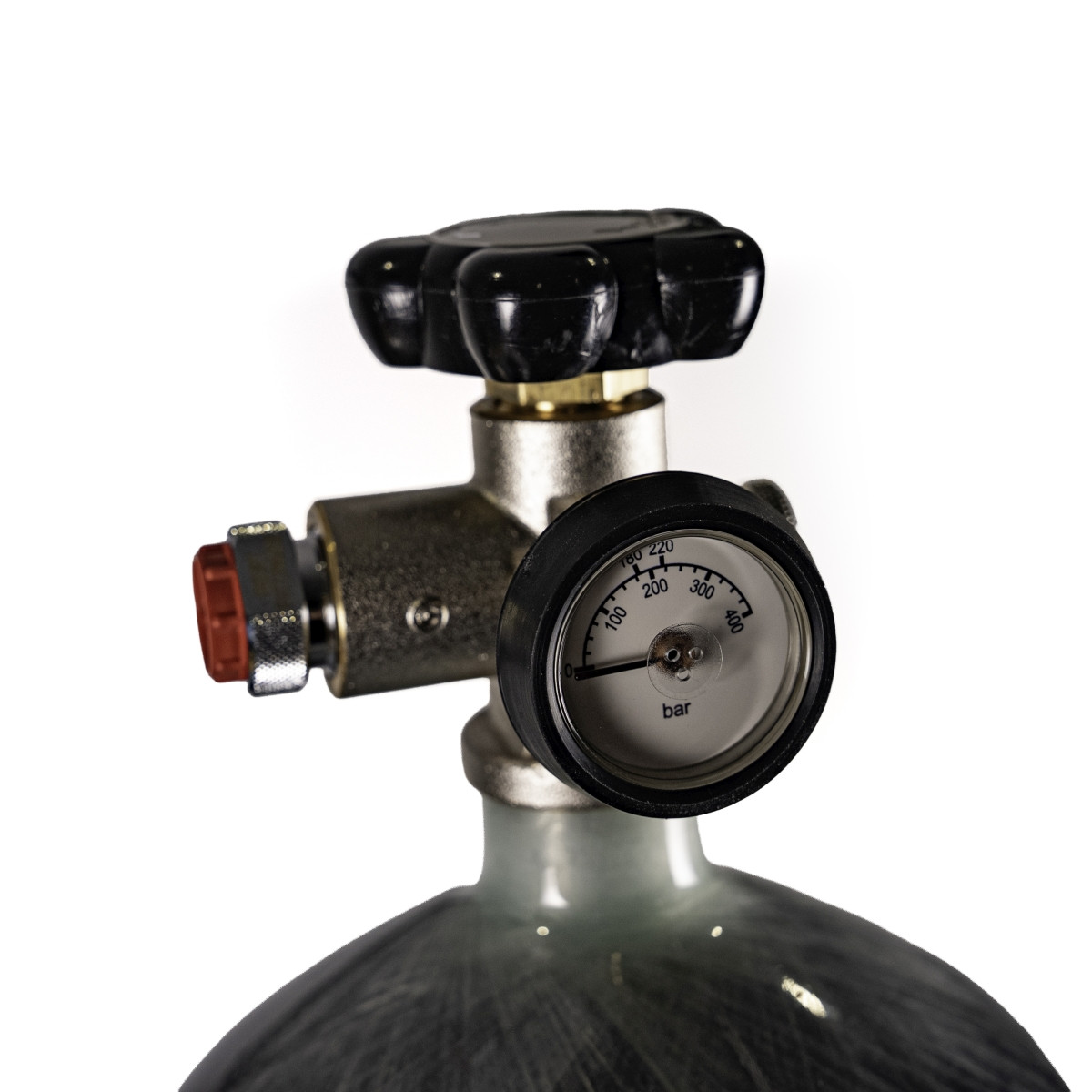 Best Fittings 9 Litre Carbon Fibre Airgun Charging Cylinder Tank – Bling Kit